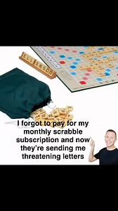 Scrabble jokes | The Adventures of Dave Parker