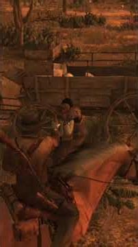 "Facing gunpoint, but not for long! ultimate rescue in RDR2." #GamingHighlights, #MustWatch, #RDR2