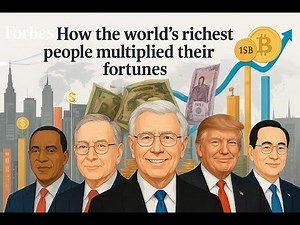 How Are the Wealths of the World's Richest Growing?