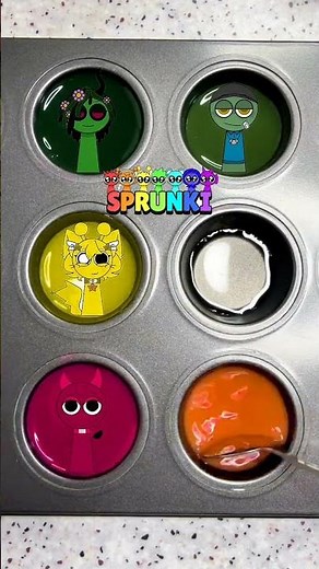 Green Yellow Red Color Magic | Sprunki Mix