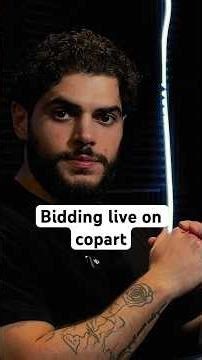 Live Copart auction bidding using data, and disciplined buying strategy. #copartbroker