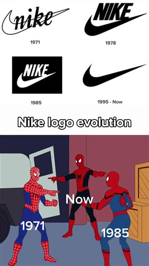 Nike logo evolution