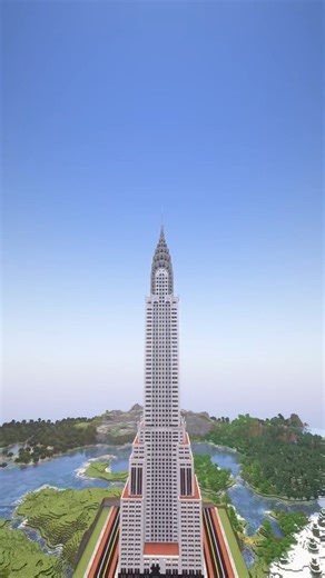 14K views · 71 reactions | Chrysler Building In Minecraft | Timelapse | #builds #viral #minecraft | MinicraftEditz | Facebook