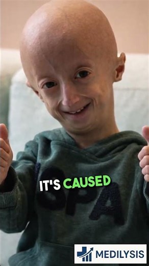 A Rare Condition That Causes the Body to Age Too Fast. #science #medicalshorts #fyp #raredisease
