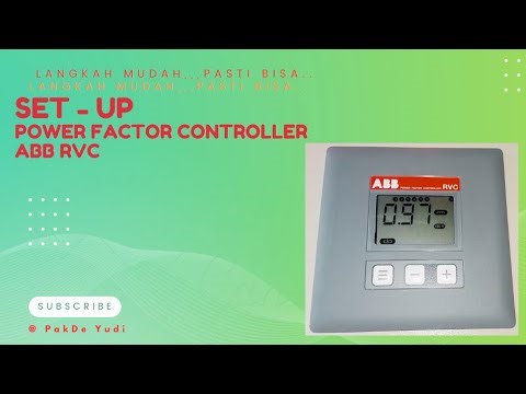 Setting ABB RVC ... Power Factor Controller