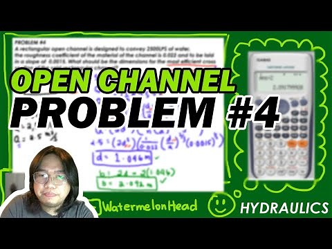 Open Channel - Most Efficient Cross Section - Problem #4