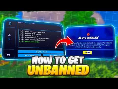 How to get permanently HWID unbanned from Fortnite - Fix VPN kick (2026)
