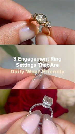 3 Durable Engagement Ring Settings for Active People 💍