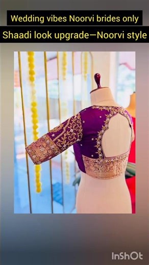 Best Bridal Blouse Patterns for Brides | Designer Wedding Blouse