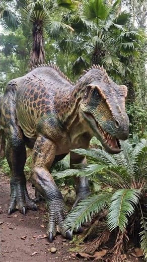 Iguanodon – Early herbivore with a thumb spike, a predecessor to many duck-billed species.
