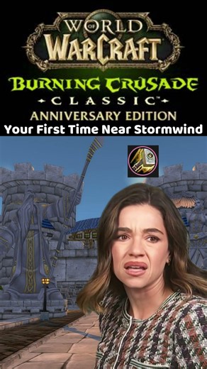 TBC Anniversary Your First Time Near Stormwind!? #wowclassic #gaming #lythp