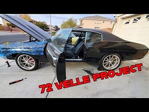 LS SWAP 72 CHEVELLE PROJECT DASH REMOVAL!