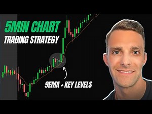 5 Minute Trading Strategy Using The 9EMA & Key Levels (Step by Step)