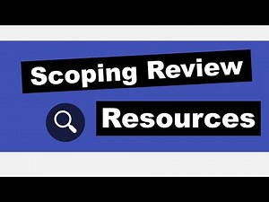 Scoping Review Resources | Five Minute Friday