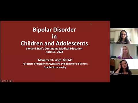 Bipolar Disorder in Children and Adolescents (Webinar)