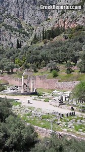 15K views · 603 reactions | Amazing Delphi! The temple of Greek god Apollo and of goddess Athina, located on the southwestern slopes of Mount Parnassus. Delphi is one of Greece's most enormous and important archaeological sites. Full story: https://bit.ly/3nPqlpG | Greek Reporter | Facebook