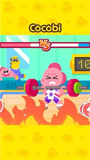 ¡Pequeño campeón al rescate! ¿Quién ganará?🏆🎮 #Shorts #forKids #Cocobi