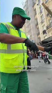 Follow Paris sanitation workers | Paris jobs 👀 |