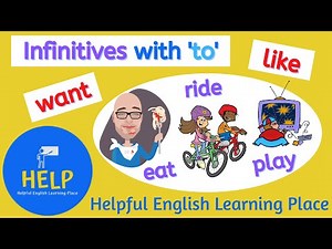 ESL Infinitives with To: Present Simple Tense - Like to Play