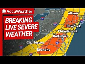 As it Happened: Severe Weather / Tornado Coverage With Storm Chasers - Northeast June 12