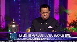 8.7K views · 993 reactions | JESUS WAS SO TIME CONSCIOUS OF THINGS  Everything about Jesus was on Time, we are living in a time conscious kingdom even though our kingdom is timeless! Jesus was from eternity but in dealing with the affairs of this world, he was very time conscious. | Loveworld Hub | Facebook