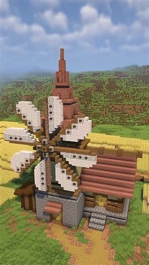 Minecraft Windmill Tutorial #dozir #minecraft