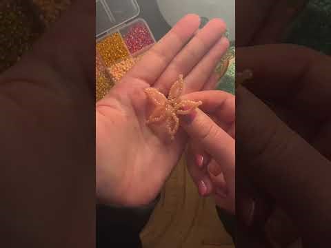 Beaded Flower Tutorial 🌸 Step by Step Instructions 