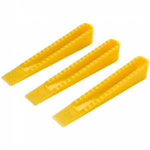 Tile Leveling Spacer with Alignment Clips Industrial Floor Wall Tile Installation Leveling Wedge Tool
