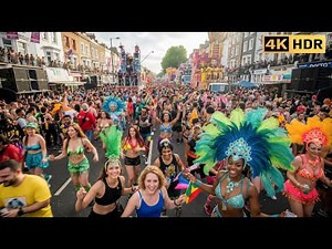 London’s Notting Hill Carnival | Full Tour & Parade Highlights | 2025