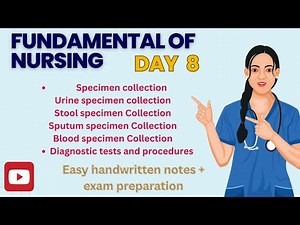 Specimen Collection & Diagnostic Tests in Nursing | Procedures & Guidelines | Fundamentals Day 8