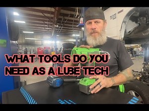 What tools do you need as a Lube tech |Chrysler|Jeep|Dodge|Ram| Diesel Tech #snapon