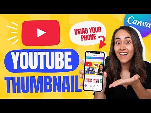 How to Make Youtube Thumbnails on your PHONE (Easy & FREE)