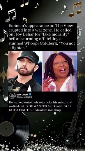 Eminem Destroyed The View Hosts on Live TV
