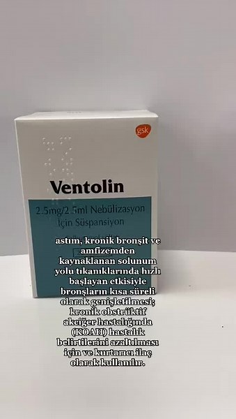 Ventolin Nebules: Usage for Asthma, Bronchitis, and COPD Relief