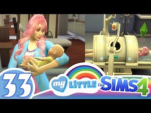 Los sims 4 - MLP - Capitulo 33- Primera niña en el barrio