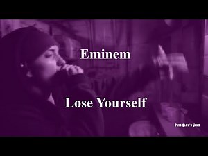 Eminem - Lose Yourself [Lyric Video] [slowed] [screwed]