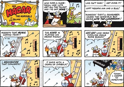 Hagar The Horrible Comic Strip 2026-04-26 | Comics Kingdom