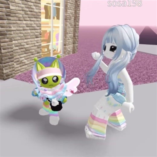 Alien Cat Dancing #roblox #ロブロックス #emote #dance