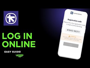 How to login to Alpha Bank online banking