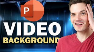 How to add PowerPoint Presentation Video Background