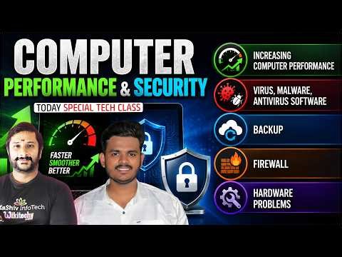 LIVE : Computer Performance & Security Live Class 🔥 Full Guide | Kaashiv Infotech Course