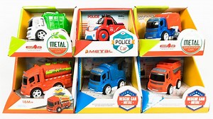 24K views · 377 reactions | Trucks for Kids - Car Toys Review Learning Police Car, Garbage Truck, Oil Truck, Rescue Truck | Kids Toys and Colors | Facebook