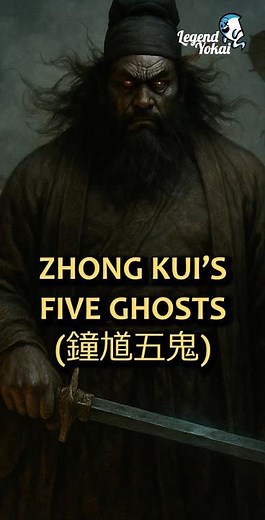 Story of Zhong Kui FIVE Ghosts | The Ugly God BLACK MYTH Chinese Mythology Explained