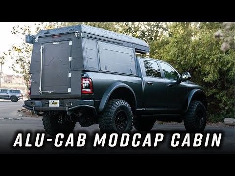 Alu-Cab Full-Size ModCAP Camper | Tiny Builds