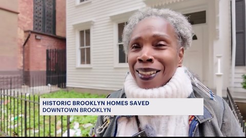 Landmark homes in Downtown Brooklyn spared from high-rise development - for now