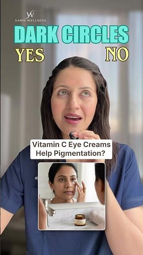 Dark Circles Explained Under A Minute | Dermat Explains || Dr. Sarin ||