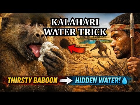 The Kalahari Desert Survival Secret: How a Baboon Led a Hunter to Water