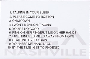 Reba McEntire - Starting Over