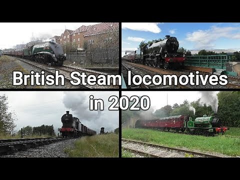 British Steam Locomotives in 2020