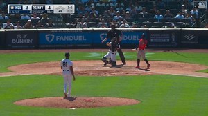 Roger Clemens joins booth after first Old Timers' Day
